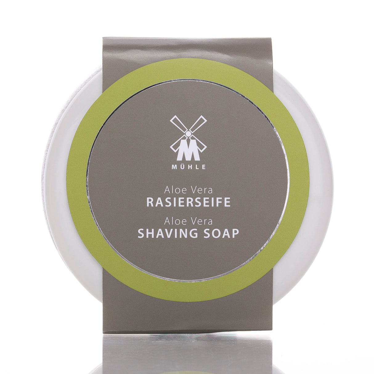 Rasierseife Aloe Vera in Porzellanschale 65g