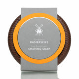 Rasierseife Sanddorn in Holzschale 65g