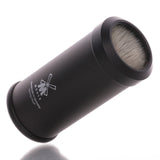Reiserasierpinsel TRAVEL Silvertip Fibre, Aluminium schwarz eloxiert