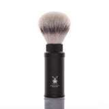 Reiserasierpinsel TRAVEL Silvertip Fibre, Aluminium schwarz eloxiert