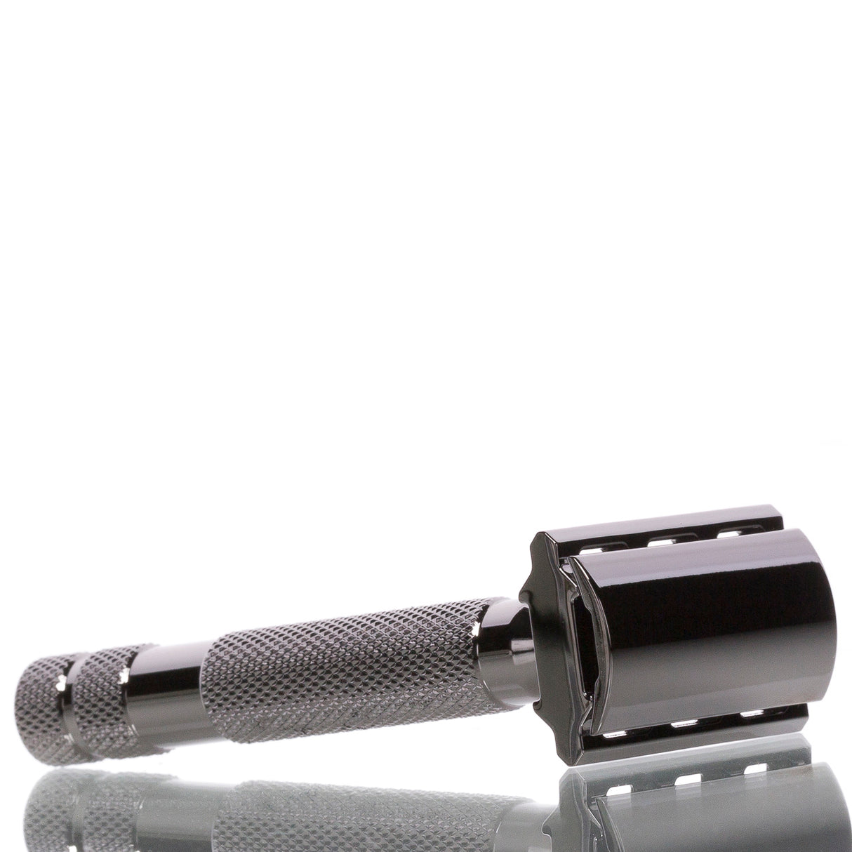 Rasierhobel 2C Gunmetal, geschlossener Kamm, Double Edge