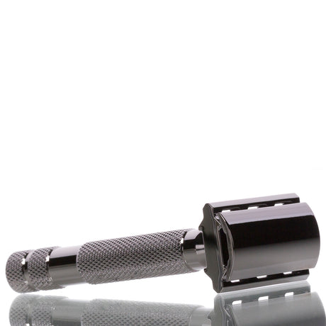 Rasierhobel 2C Gunmetal, geschlossener Kamm, Double Edge
