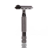 Rasierhobel 2C Gunmetal, geschlossener Kamm, Double Edge