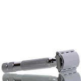 Rasierhobel 2C White Chrome, geschlossener Kamm, Double Edge