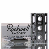Rasierhobel 6C White Chrome, geschlossener Kamm, Double Edge