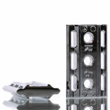 Rasierhobel 6C White Chrome, geschlossener Kamm, Double Edge