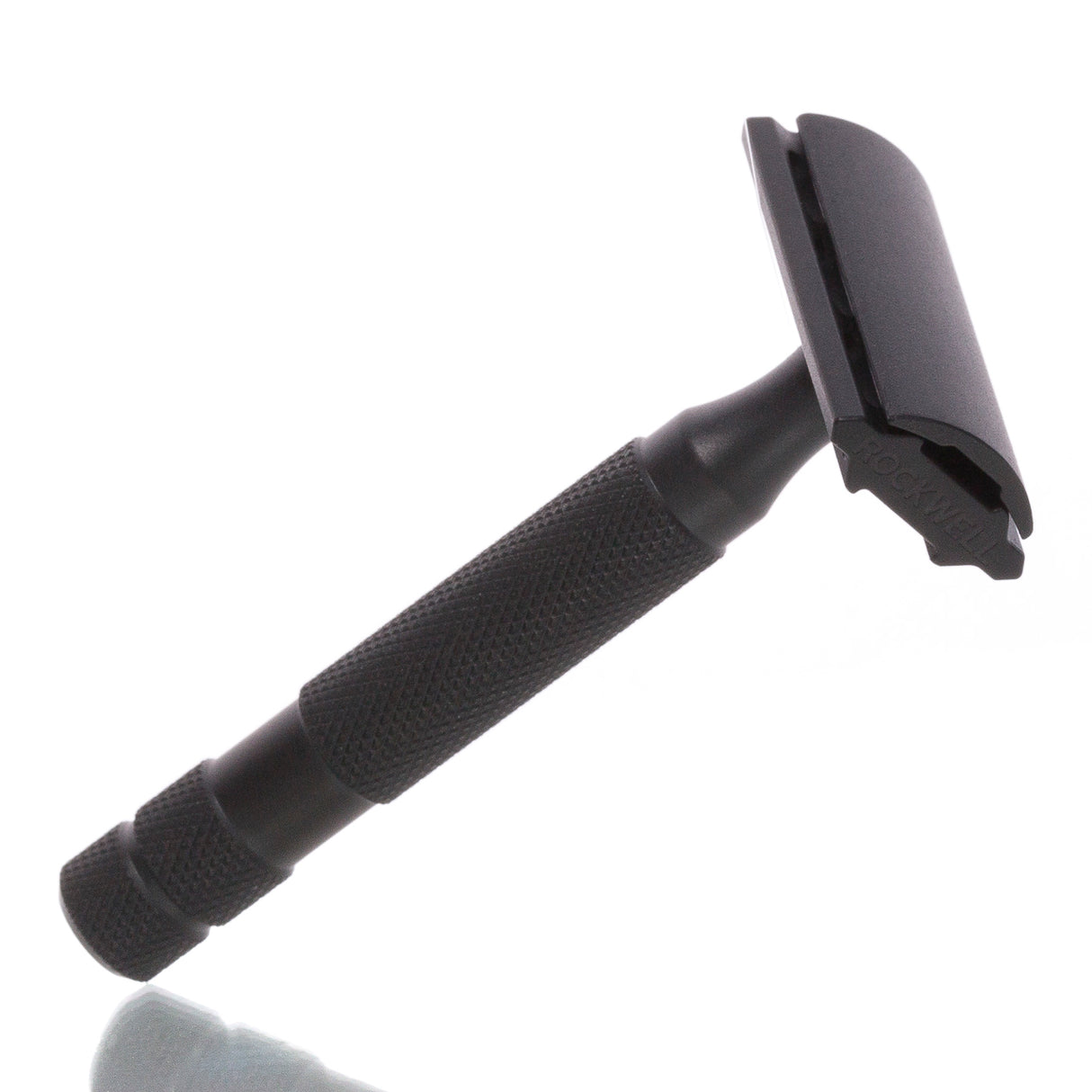 Rasierhobel 6S Black, geschlossener Kamm, Double Edge