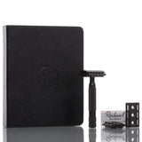 Rasierhobel 6S Black, geschlossener Kamm, Double Edge