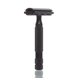 Rasierhobel 6S Black, geschlossener Kamm, Double Edge