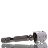 Rasierhobel Model T2 Gunmetal, geschlossener Kamm, Butterfly-Verschluss, Double Edge