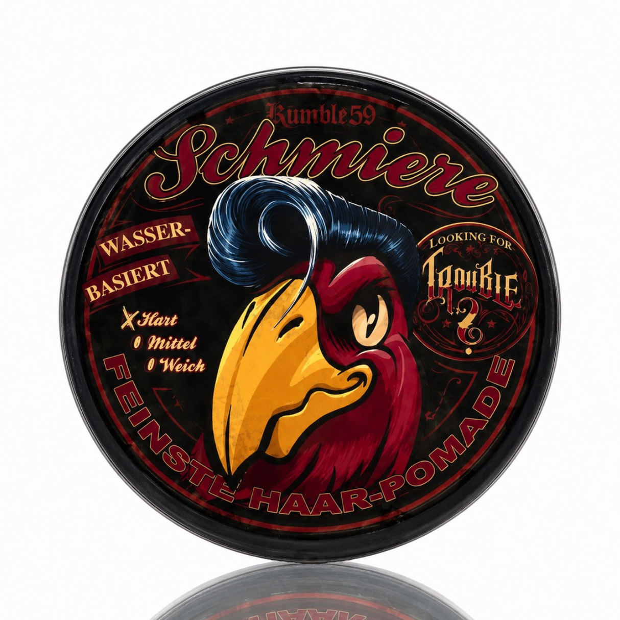 Schmiere Pomade wasserbasiert hart "Looking for trouble" 250ml