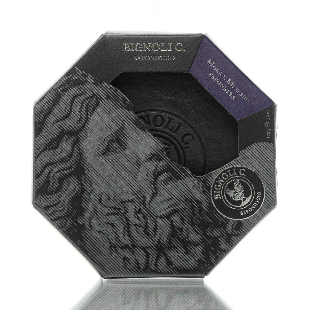 Stückseife Mora e Muschio 170g