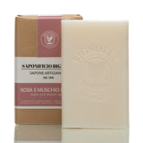 Stückseife Rose & White Musk 150g B-Ware