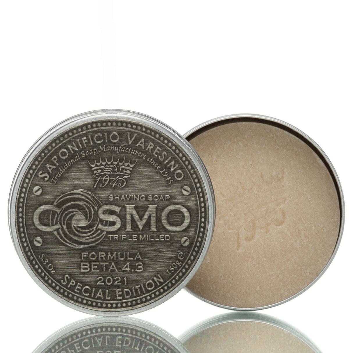 Rasierseife Cosmo 4.3 Metalldose 150g
