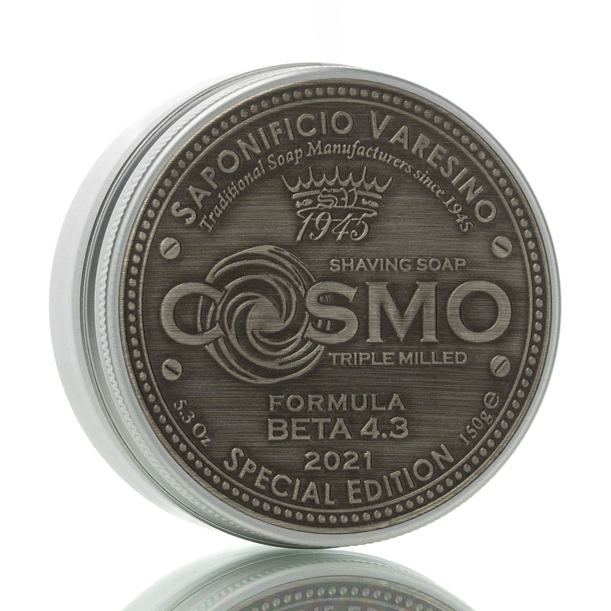 Rasierseife Cosmo 4.3 Metalldose 150g