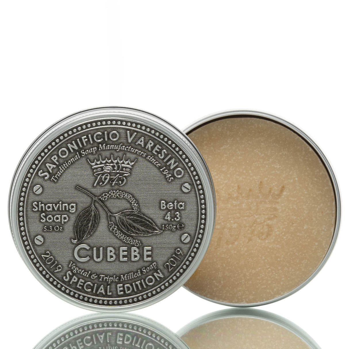 Rasierseife Cubebe 4.3 Metalldose 150g
