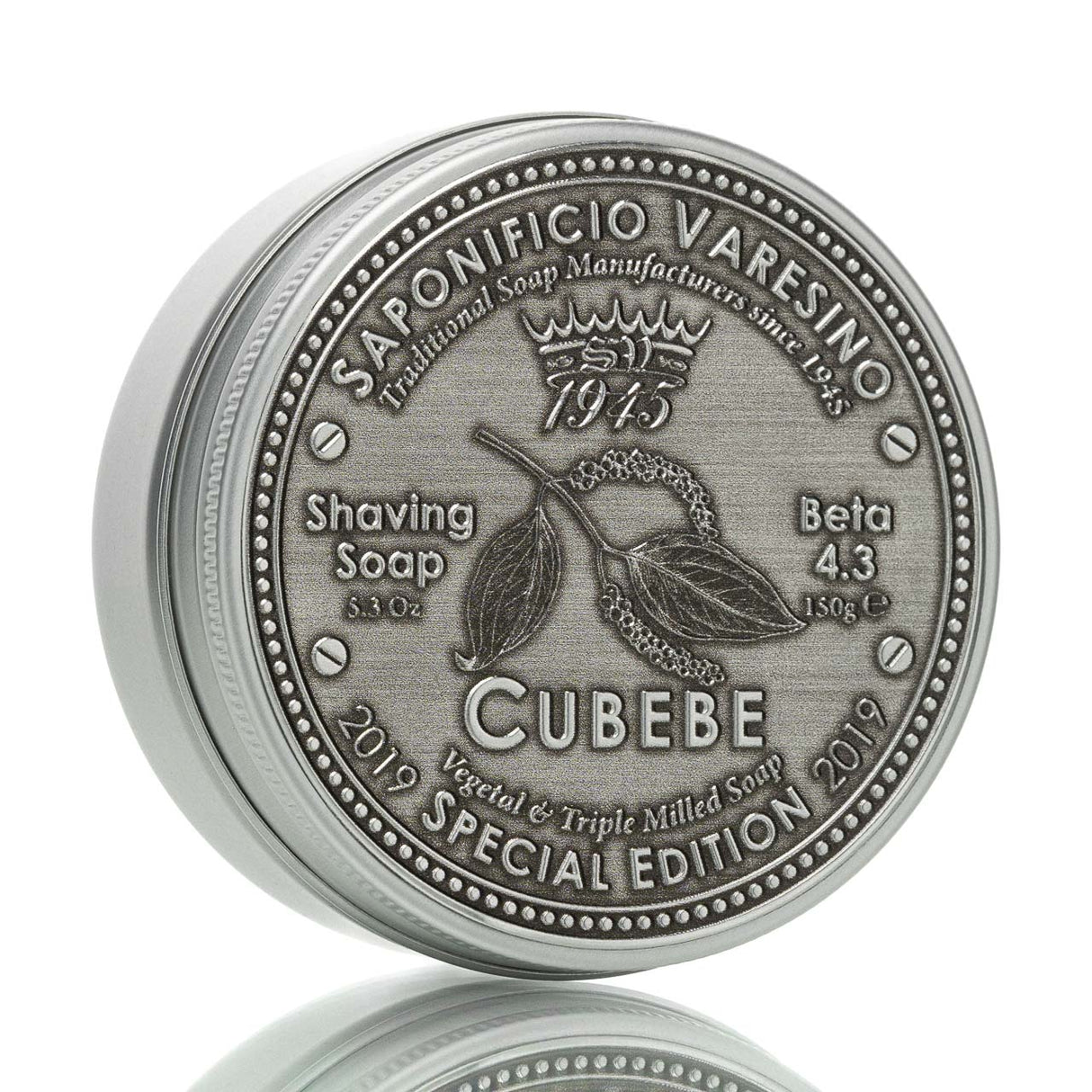 Rasierseife Cubebe 4.3 Metalldose 150g