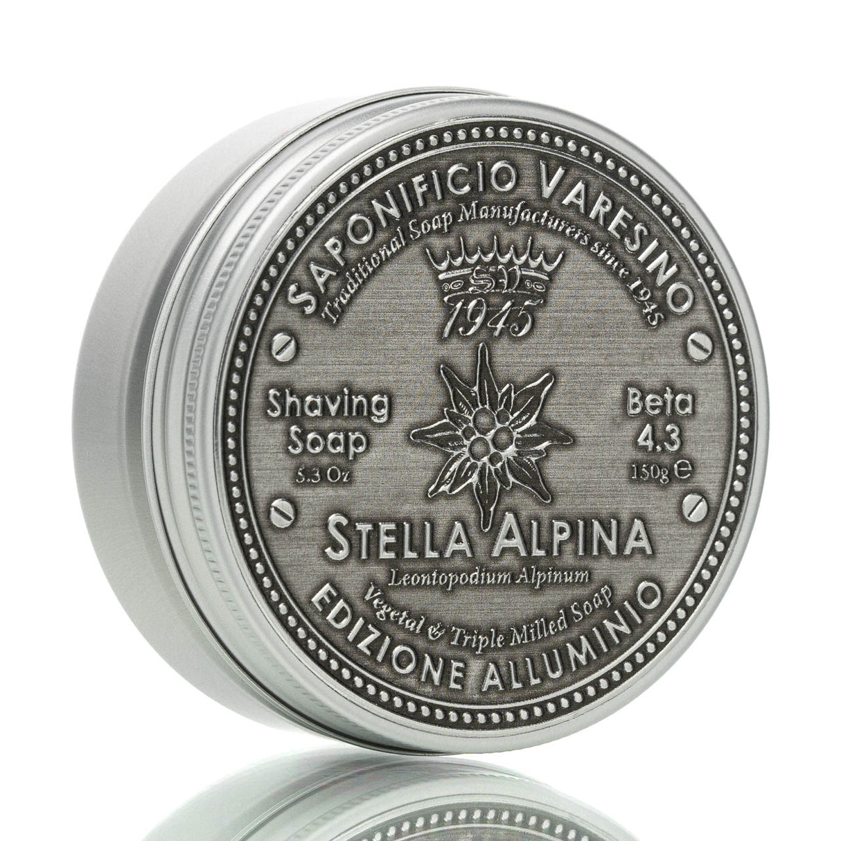 Rasierseife Stella Alpina 4.3 Metalldose 150g