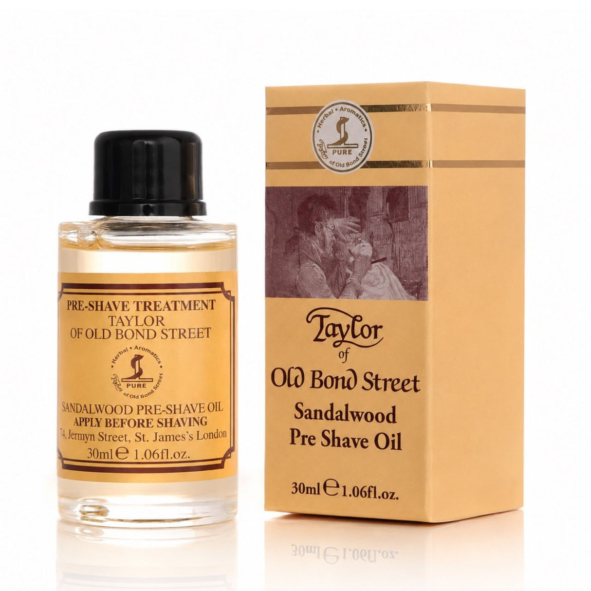 Pre-Shave Oil Sandelholz 30ml
