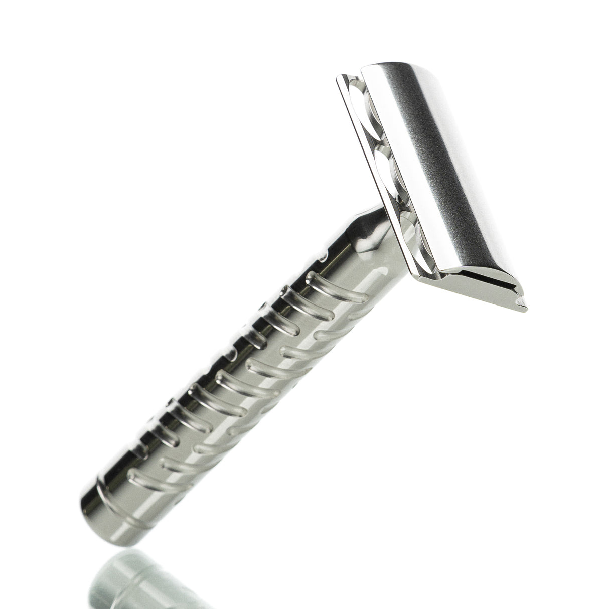 Rasierhobel Styletto V2 aus Edelstahl, Double Edge