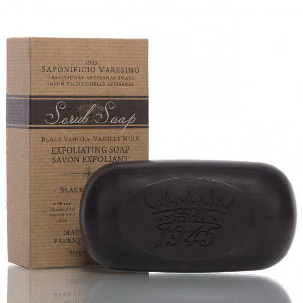 Saponificio Varesino Stückseife Black Vanilla 300g ❤️ Seife jetzt kaufen bei blackbeards, deinem Onlineshop für Hautpflege 1