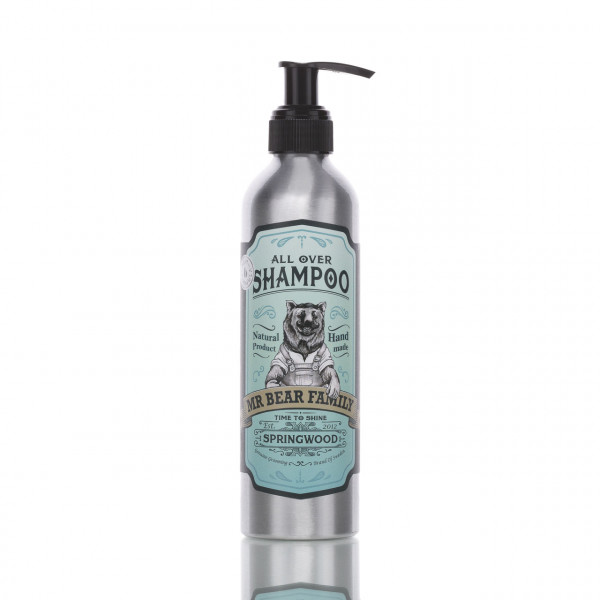 Mr. Bear Family Haarshampoo Springwood 250ml ❤️ Shampoo jetzt kaufen bei blackbeards, deinem Onlineshop für Haarpflege