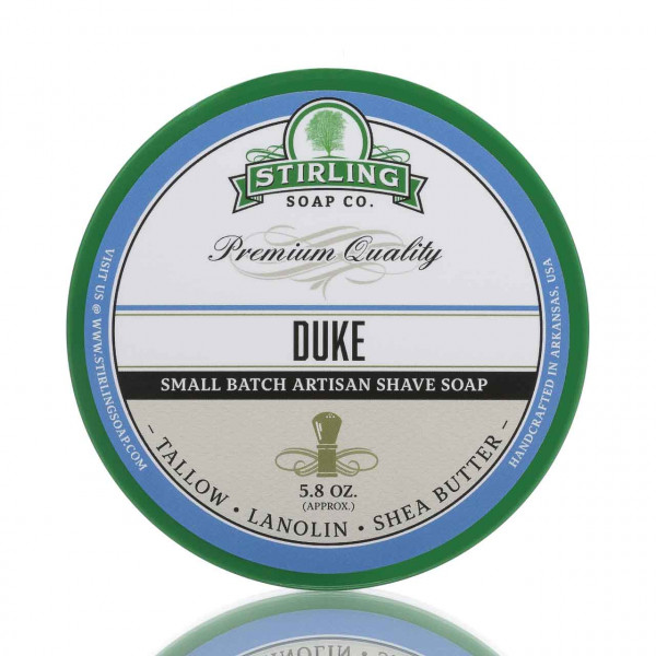 Stirling Soap Company Rasierseife Duke 170ml ❤️ Rasierseife jetzt kaufen bei blackbeards, deinem Onlineshop für Rasur 1