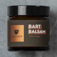 blackbeards Bartbalsam Benzoe Orange 60ml auf Beton