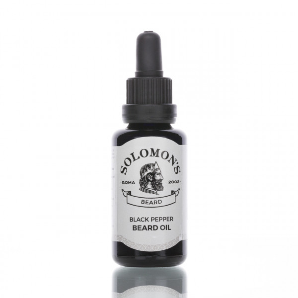 Solomon's Beard Bartöl Black Pepper 30ml ❤️ Bartöl jetzt kaufen bei blackbeards, deinem Onlineshop für Bartpflege