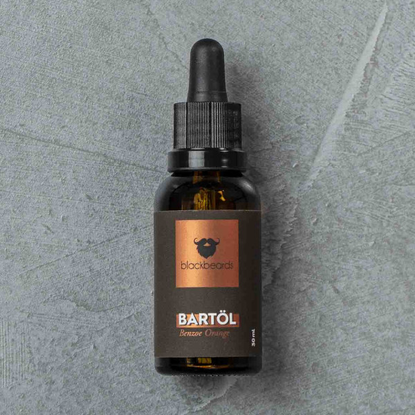 blackbeards Bartöl Benzoe Orange 30ml ❤️ Bartöl jetzt kaufen bei blackbeards, deinem Onlineshop für Bartpflege 1