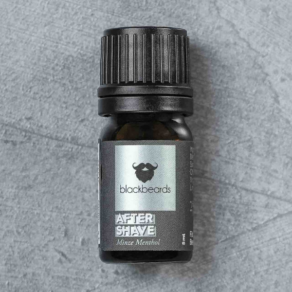 blackbeards After Shave Rasierwasser Minze Menthol Probe 5ml ❤️ After Shave Rasierwasser jetzt kaufen bei blackbeards, deinem Onlineshop für Rasur 1