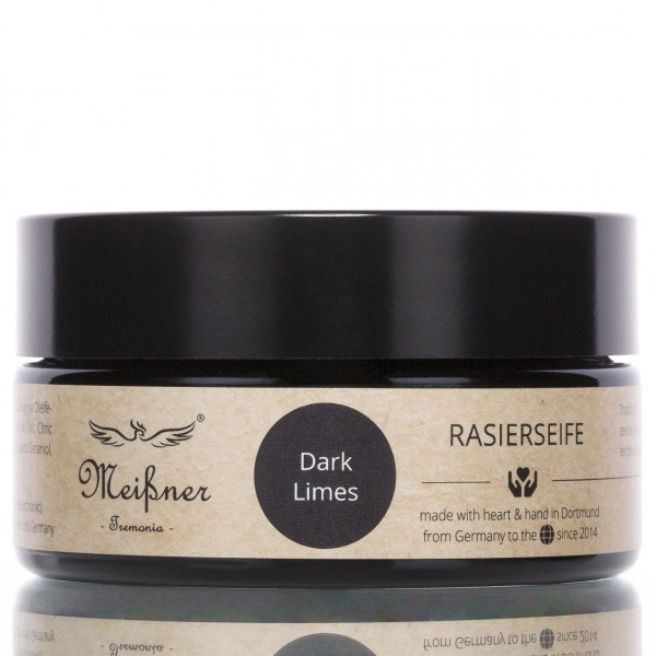 Meißner Tremonia Rasierseife Dark Limes 75g ❤️ Rasierseife jetzt kaufen bei blackbeards, deinem Onlineshop für Rasur
