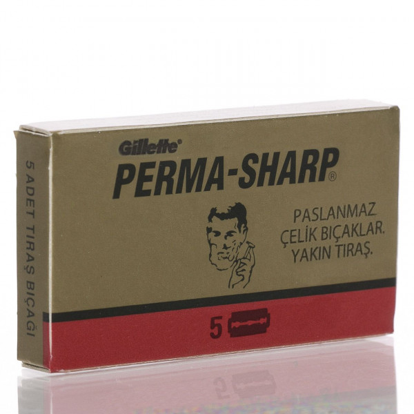 Perma-Sharp Rasierklingen, Double Edge (5 Stk.) ❤️ Rasierklingen jetzt kaufen bei blackbeards, deinem Onlineshop für Rasur