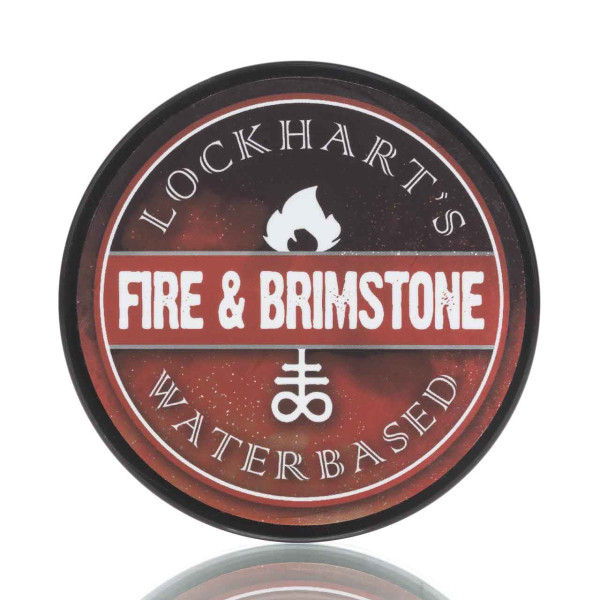 Lockhart's Authentic Haarpomade Fire & Brimstone, wasserbasiert 105g ❤️ Haarpomade jetzt kaufen bei blackbeards, deinem Onlineshop für Haarpflege 1