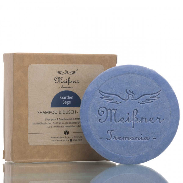 Meißner Tremonia Shampoo & Dusch-Nugget Gartensalbei Amyris 95g ❤️ Shampoo jetzt kaufen bei blackbeards, deinem Onlineshop für Haarpflege