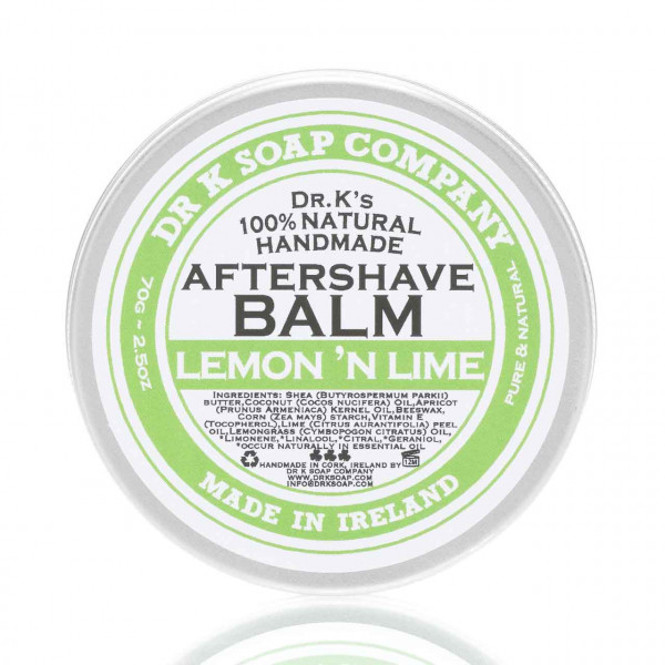 Dr K Soap Company After Shave Balsam Lemon n Lime 70g ❤️ After Shave Balsam jetzt kaufen bei blackbeards, deinem Onlineshop für Rasur 1