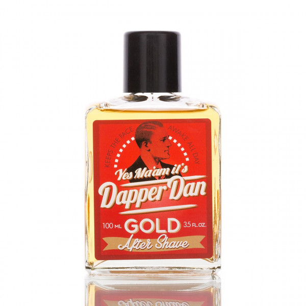 Dapper Dan After Shave Rasierwasser Gold 100ml ❤️ After Shave Rasierwasser jetzt kaufen bei blackbeards, deinem Onlineshop für Rasur