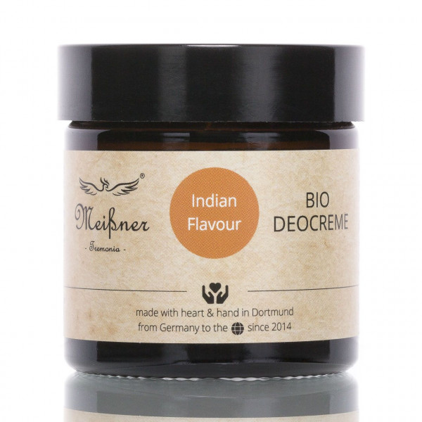 Meißner Tremonia Deocreme Bio Indian Flavour 75g ❤️ Deodorant jetzt kaufen bei blackbeards, deinem Onlineshop für Hautpflege