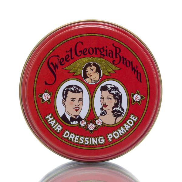 Sweet Georgia Brown Haarpomade Hair Dressing Pomade Red, ölbasiert 114g ❤️ Haarpomade jetzt kaufen bei blackbeards, deinem Onlineshop für Haarpflege 1