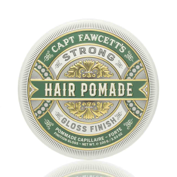 Captain Fawcett Haarpomade Strong, wasserbasiert 100g ❤️ Haarpomade jetzt kaufen bei blackbeards, deinem Onlineshop für Haarpflege 1
