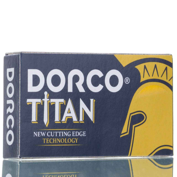 Dorco Rasierklingen Titan, Double Edge (10 Stk.) ❤️ Rasierklingen jetzt kaufen bei blackbeards, deinem Onlineshop für Rasur