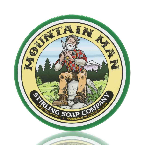 Stirling Soap Company Rasierseife Mountain Man 170ml ❤️ Rasierseife jetzt kaufen bei blackbeards, deinem Onlineshop für Rasur 1