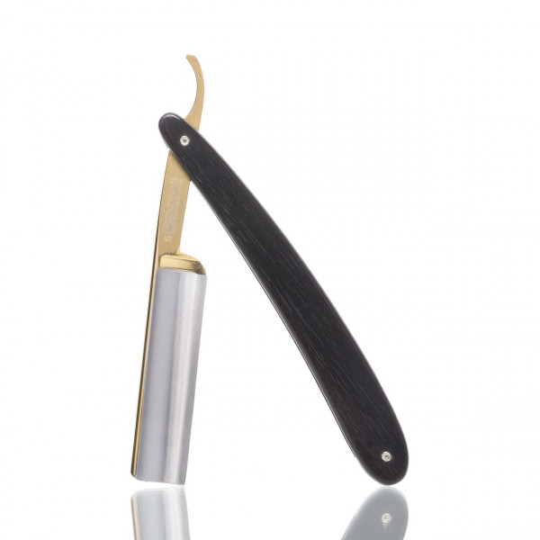 DOVO Solingen Rasiermesser Apex 5/8&quot; mit Heft aus Ebenholz, Gradkopf ❤️ Rasiermesser jetzt kaufen bei blackbeards, deinem Onlineshop für Rasur 1