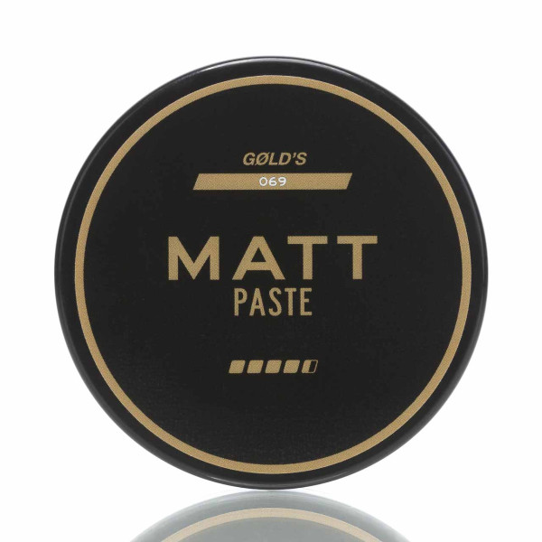 GØLD's Matte Paste Massiv 100ml ❤️ Haarpomade jetzt kaufen bei blackbeards, deinem Onlineshop für Haarpflege 1