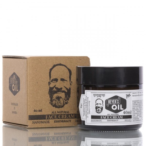 Beyer's Oil Gesichtscreme Eisenkraut 60ml ❤️ Gesichtspflege jetzt kaufen bei blackbeards, deinem Onlineshop für Hautpflege 1