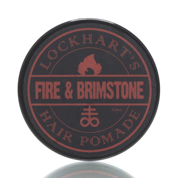 Lockhart's Authentic Haarpomade Fire & Brimstone Medium Hold, ölbasiert 96g ❤️ Haarpomade jetzt kaufen bei blackbeards, deinem Onlineshop für Haarpflege 1