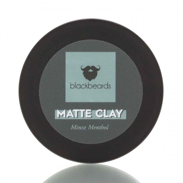 blackbeards Matte Clay Minze Menthol ❤️ Haarpomade jetzt kaufen bei blackbeards, deinem Onlineshop für Haarpflege 1