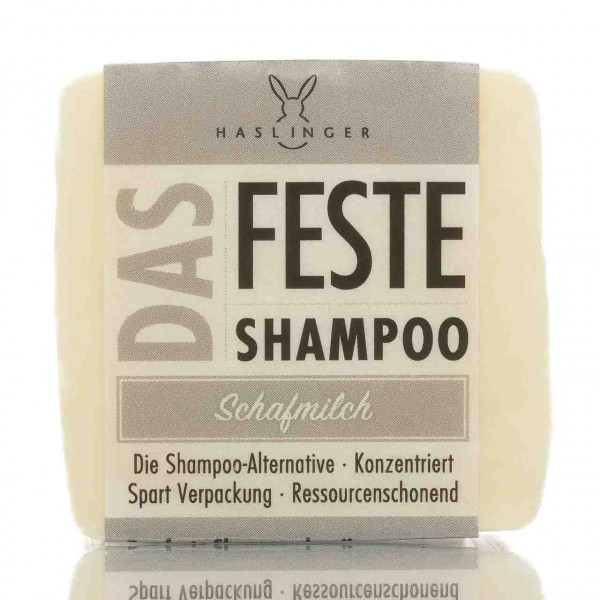 Haslinger Seifen & Kosmetik Festes Shampoo Schafmilch 100g ❤️ Shampoo jetzt kaufen bei blackbeards, deinem Onlineshop für Haarpflege 1