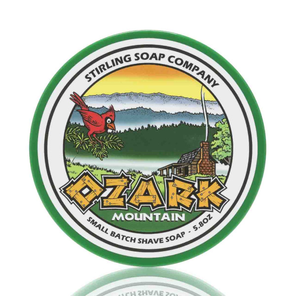 Stirling Soap Company Rasierseife Ozark Mountain 170ml ❤️ Rasierseife jetzt kaufen bei blackbeards, deinem Onlineshop für Rasur 1