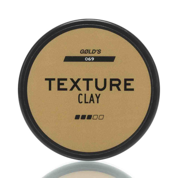 GØLD's Matte Clay Texture Clay Massiv 100ml ❤️ Haarpomade jetzt kaufen bei blackbeards, deinem Onlineshop für Haarpflege 1